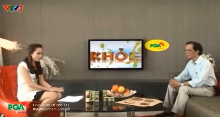 Không gian sống khỏe VTV3: Chia sẻ của bác Hoàng Hữu Chỉnh chữa hen phế quản bằng siro Ho Hen